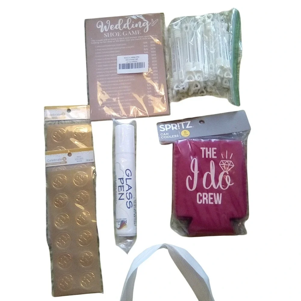 Wedding Decor Bride Groom Mr. & Mrs.‎ Photo Frame Embellishments Bridal Set